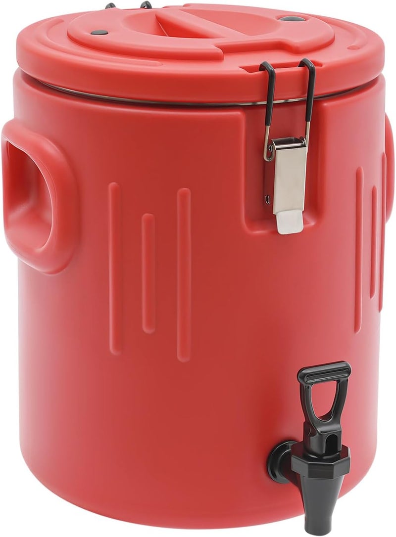 Bulelula Insulated Beverage Dispenser - 21Qt Stainless Steel Hot and Cold Beverage Server with Spigot Handle, Commercial Thermal Container for Water Coffee Drink Catering Restaurant (5.3Gal) - Image 1